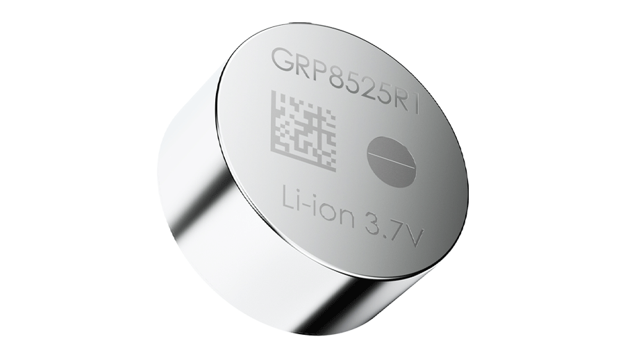 GRP8525R1 3.7V鋰離子紐扣電池